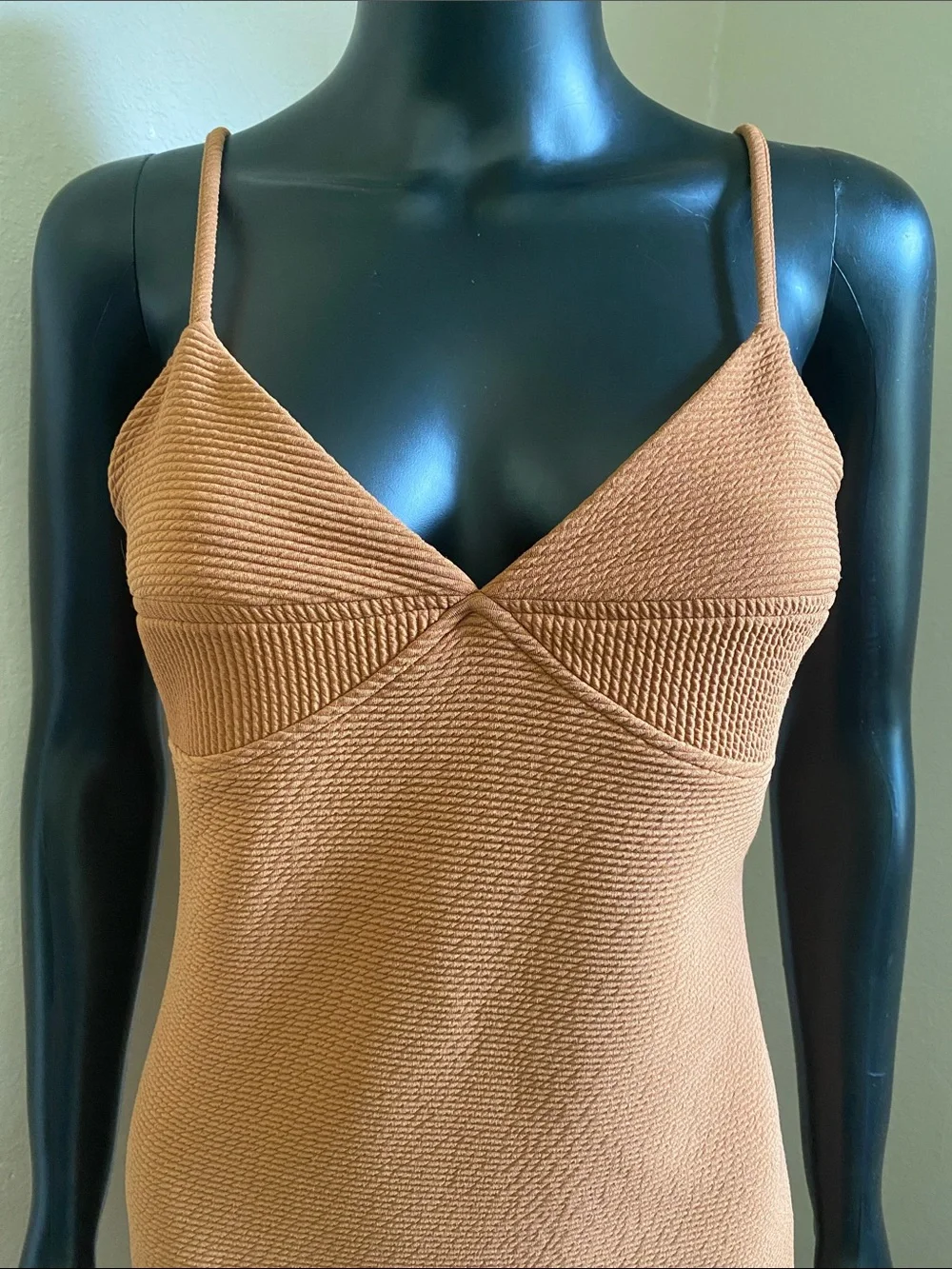 Forever 21 Copper-Brown Midi Slip Dress - Picture 3 of 11